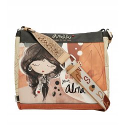 ANEKKE ALMA TOREBKA DAMSKA CROSSBODY DAMSKA NA RAMIĘ PRZEGRODY