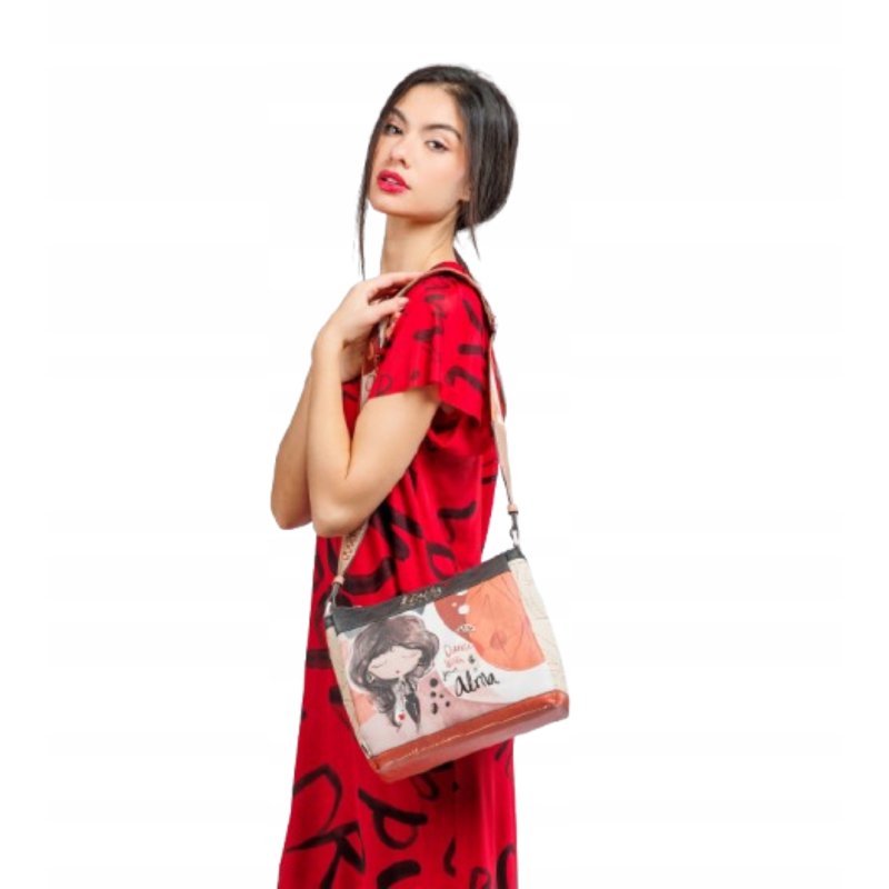 ANEKKE ALMA TOREBKA DAMSKA CROSSBODY DAMSKA NA RAMIĘ PRZEGRODY