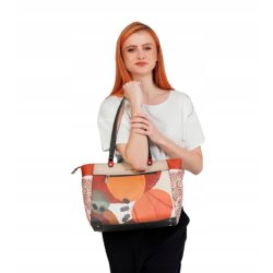ANEKKE ALMA TOREBKA DAMSKA AŻUROWA SHOPPERBAG DAMSKA NA RAMIĘ