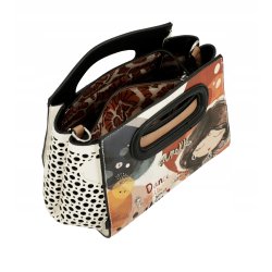 ANEKKE ALMA TOREBKA AŻUROWA DAMSKA NA RAMIĘ I DO RĘKI DŁUGI PASEK CROSSBODY