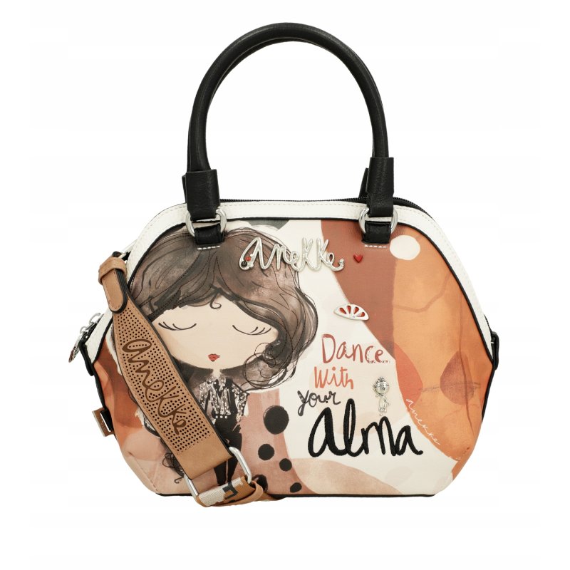 ANEKKE ALMA TOREBKA DAMSKA NA RAMIĘ I DO RĘKI DŁUGI PASEK CROSSBODY