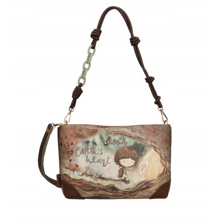 TOREBKA TORBA NA RAMIĘ DLA KOBIETY CROSSBODY LISTONOSZKA ANEKKE CORE