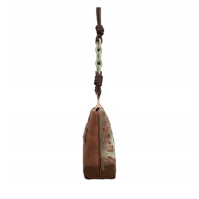 TOREBKA TORBA NA RAMIĘ DLA KOBIETY CROSSBODY LISTONOSZKA ANEKKE CORE