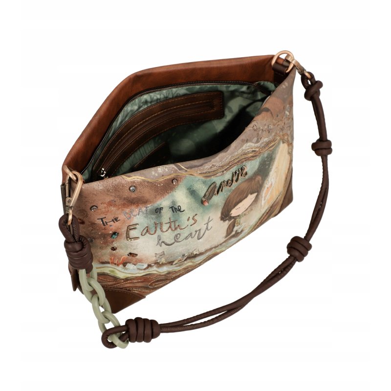 TOREBKA TORBA NA RAMIĘ DLA KOBIETY CROSSBODY LISTONOSZKA ANEKKE CORE