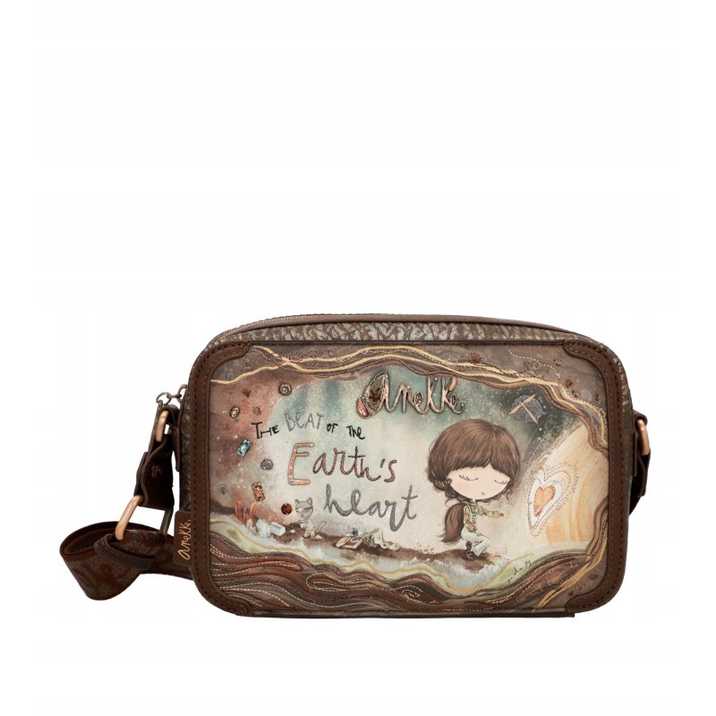 TOREBKA TORBA NA RAMIĘ DLA KOBIETY CROSSBODY LISTONOSZKA ANEKKE CORE