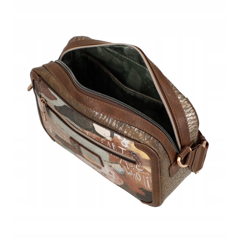 TOREBKA TORBA NA RAMIĘ DLA KOBIETY CROSSBODY LISTONOSZKA ANEKKE CORE