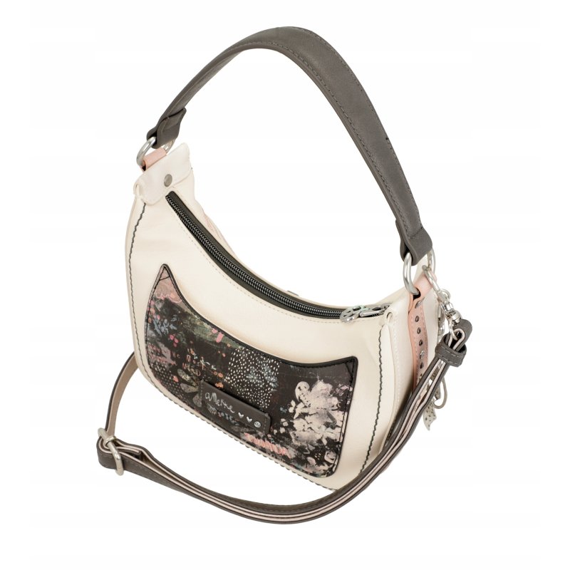 TOREBKA DAMSKA CROSSBODY NA RAMIĘ DO RĘKI BRELOK ANEKKE PSYCHEDELIC