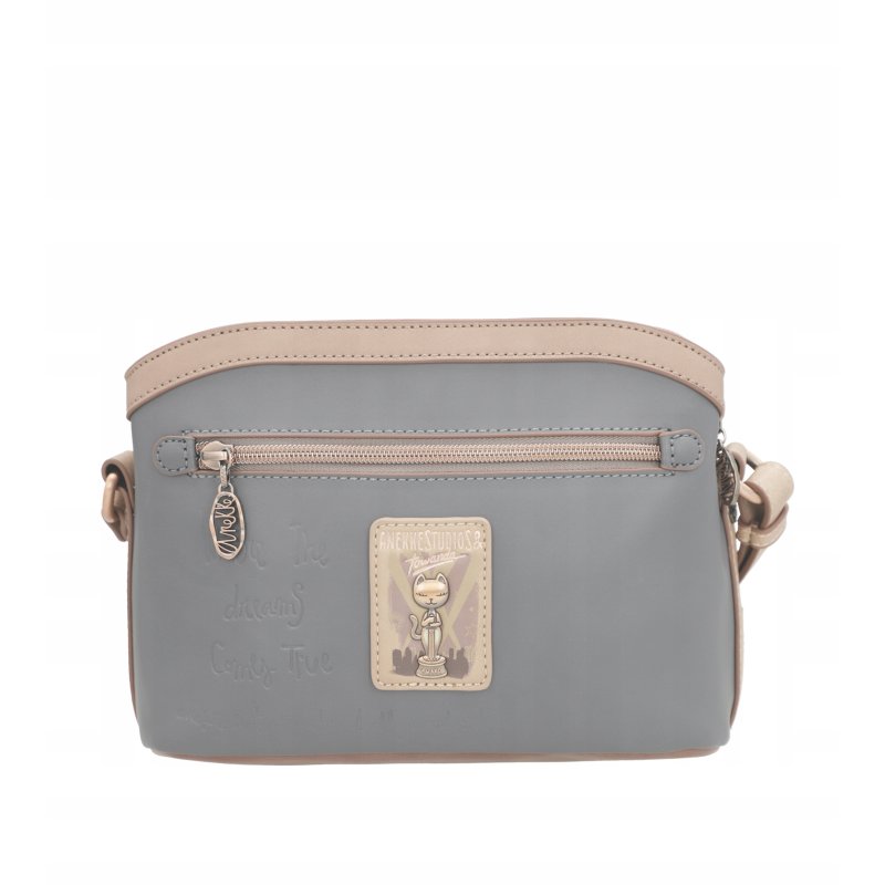 TOREBKA DAMSKA CROSSBODY LISTONOSZKA NA RAMIĘ BRELOK ANEKKE HOLLYWOOD