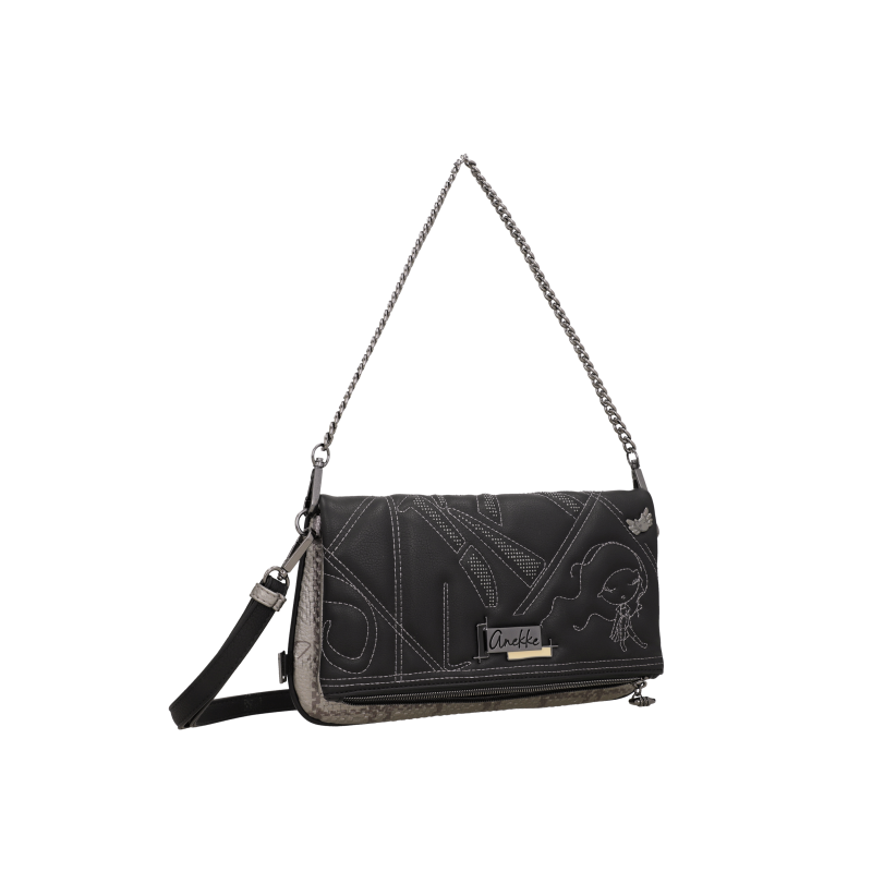 Torebka crossbody Anekke Iron z metalowym uchwytem