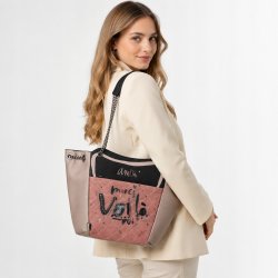 ANEKKE PARISIAN DUŻA TOREBKA SHOPPER NA RAMIĘ