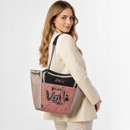 ANEKKE PARISIAN DUŻA TOREBKA SHOPPER NA RAMIĘ