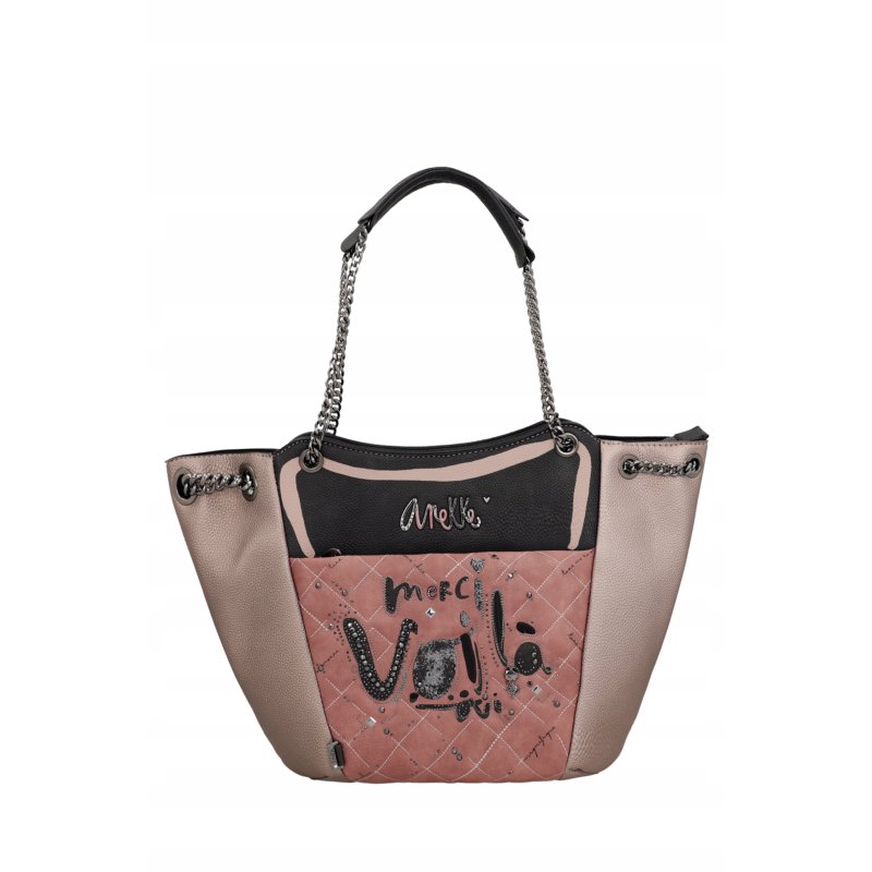ANEKKE PARISIAN DUŻA TOREBKA SHOPPER NA RAMIĘ