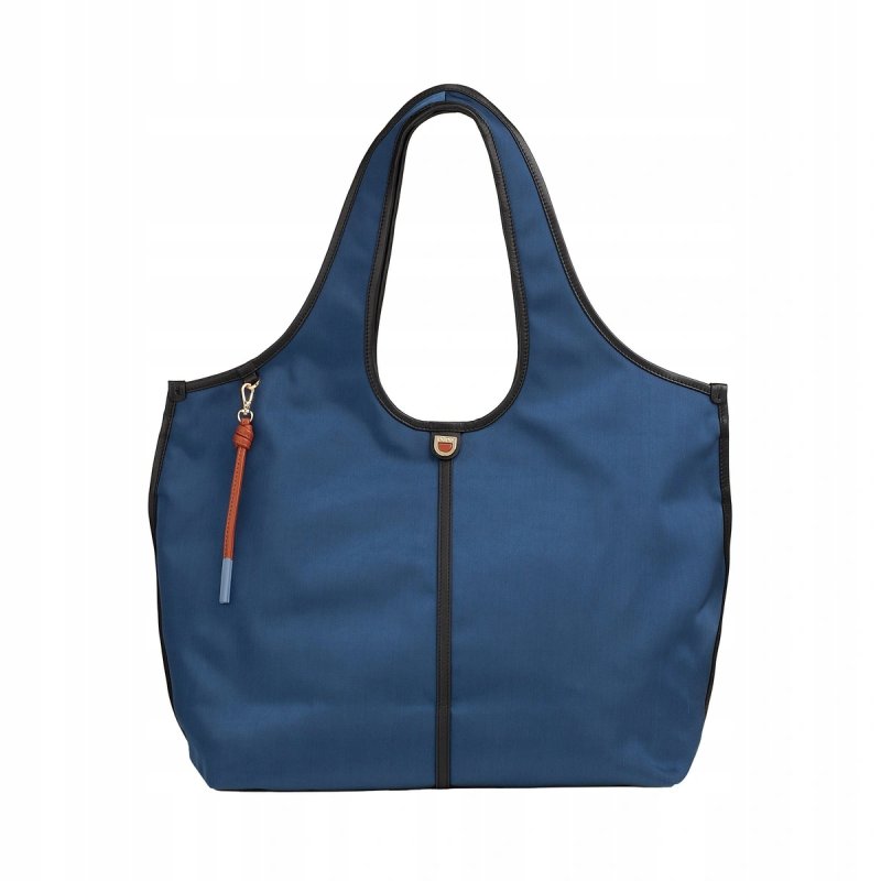 TOREBKA DAMSKA SKÓRZANA SHOPPER PREMIUM DUŻA DUDU SALLY BLUE