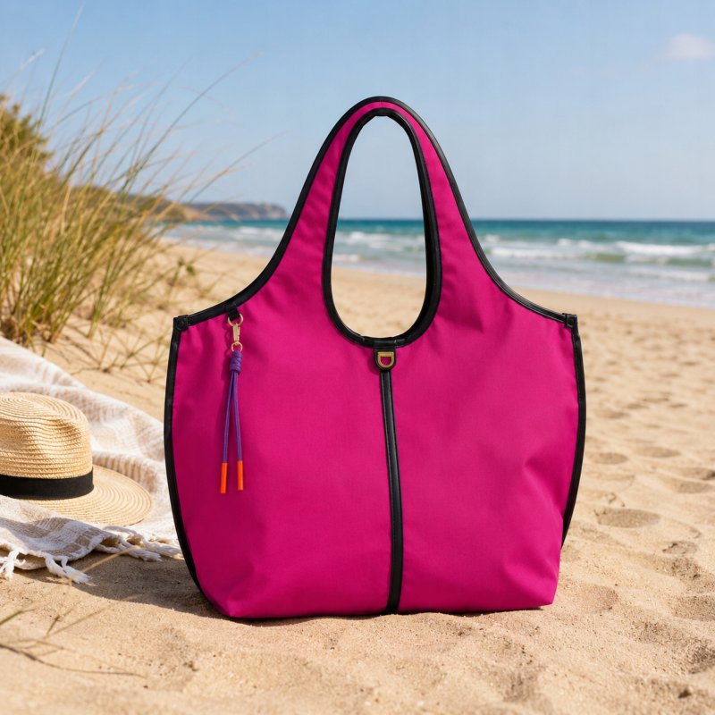 TOREBKA DAMSKA SKÓRZANA SHOPPER PREMIUM DUŻA DUDU SALLY FUCHSIA