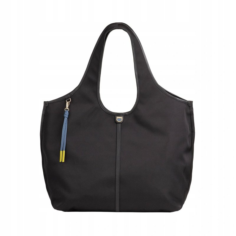 TOREBKA DAMSKA SKÓRZANA SHOPPER PREMIUM DUŻA DUDU SALLY BLACK
