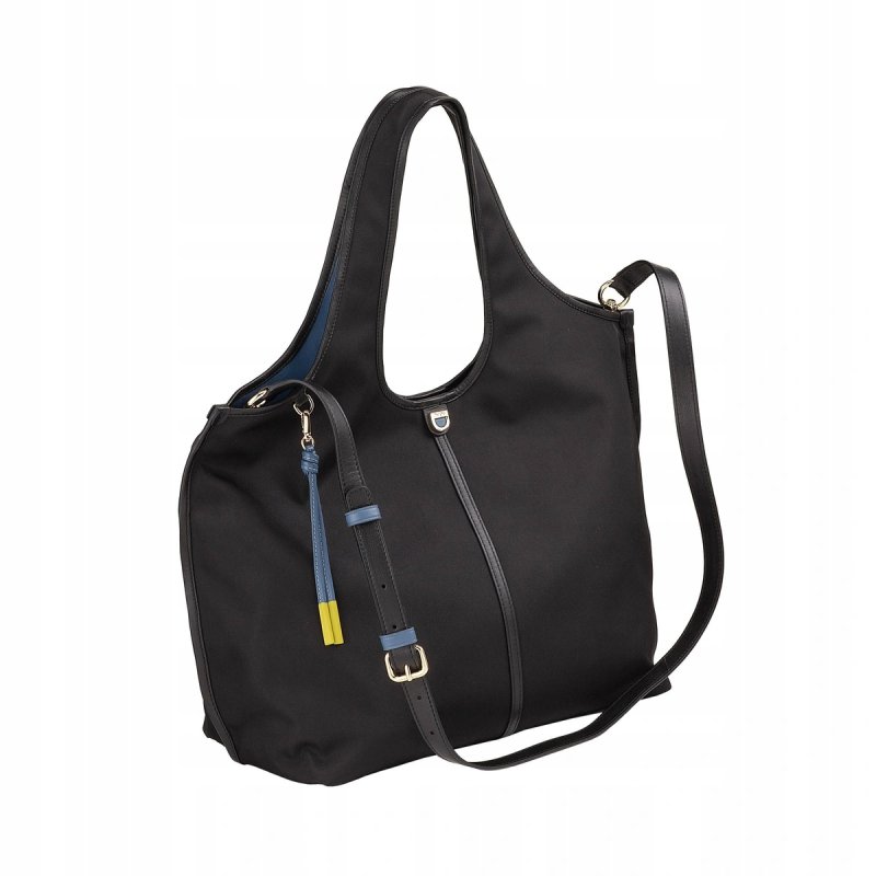 TOREBKA DAMSKA SKÓRZANA SHOPPER PREMIUM DUŻA DUDU SALLY BLACK