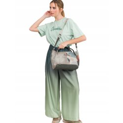 TOREBKA DAMSKA CROSSBODY JEDNOKOMOROWA DO RĘKI NA RAMIĘ ANEKKE AURALIS