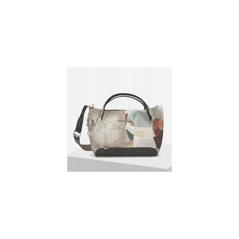 TOREBKA DAMSKA CROSSBODY JEDNOKOMOROWA DO RĘKI NA RAMIĘ ANEKKE AURALIS