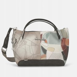 TOREBKA DAMSKA CROSSBODY JEDNOKOMOROWA DO RĘKI NA RAMIĘ ANEKKE AURALIS