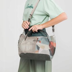 TOREBKA DAMSKA CROSSBODY JEDNOKOMOROWA DO RĘKI NA RAMIĘ ANEKKE AURALIS