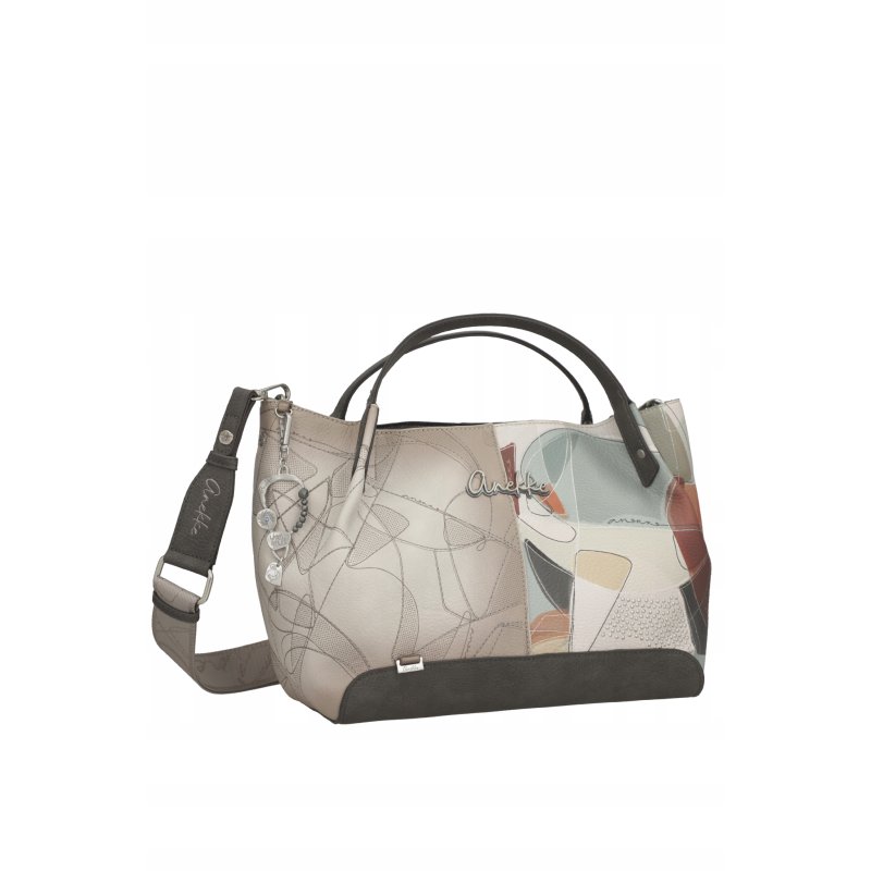 TOREBKA DAMSKA CROSSBODY JEDNOKOMOROWA DO RĘKI NA RAMIĘ ANEKKE AURALIS