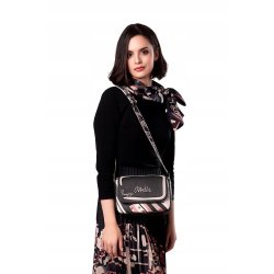 ANEKKE PARISIAN TOREBKA LISTONOSZKA OVAL Z KLAPKĄ CROSSBODY