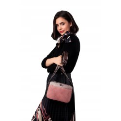 ANEKKE PARISIAN TOREBKA LISTONOSZKA OVAL Z KLAPKĄ CROSSBODY