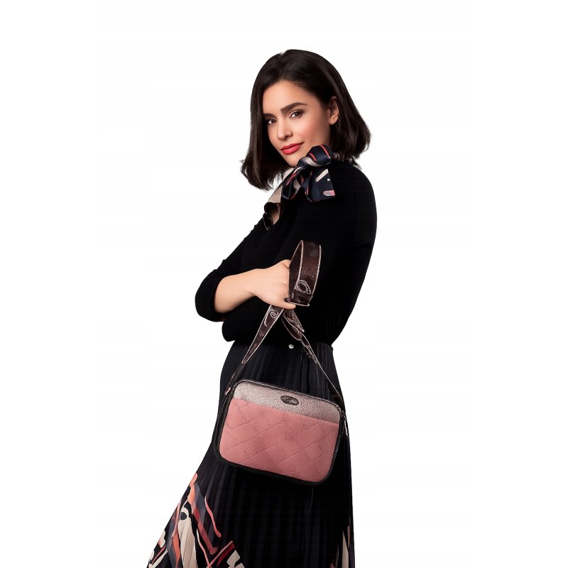 ANEKKE PARISIAN TOREBKA LISTONOSZKA OVAL Z KLAPKĄ CROSSBODY