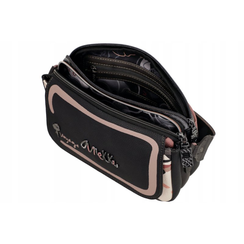 ANEKKE PARISIAN TOREBKA LISTONOSZKA OVAL Z KLAPKĄ CROSSBODY