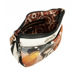 TOREBKA DAMSKA CROSSBODY Z REGULOWANYM PASKIEMANEKKE ANEKKE ALMA