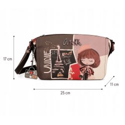 ANEKKE MADEMOISELLE TOREBKA DAMSKA CROSSBODY NA RAMIĘ