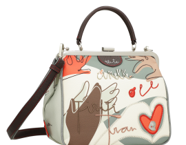 TOREBKA KUFEREK CROSSBODY DLA KOBIETY DO RĘKI NA RAMIĘ ANEKKE A